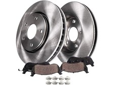 For 1998-2002 Subaru Forester Brake Pad and Rotor Kit Detroit Axle 19521FWPW picture