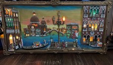 1972 Pezzella Studios 3D Vintage Wall Light Painting picture