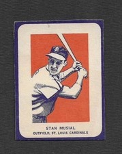1952 Wheaties Champions - Stan Musial Action picture