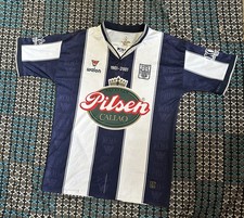 Vintage 2001 Walon Alianza Lima Centenary Home (Authentic) Football Jersey SizeM picture