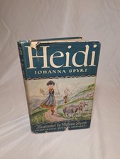 Vintage 1945 HEIDI - Illustrated Junior Library - Johanna Spyri - HCDJ picture