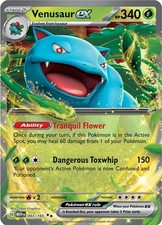 Venusaur ex Holofoil [MEW - 003/165]LP picture