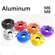 Multi-colored Aluminum Eight Holes Gasket Washers M6 M8 picture
