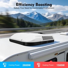 12V 8800BTU Cab RV Air Conditioner Electric Rooftop A/C for RV Trucks Cool&Heat picture