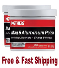 MOTHERS Mag & Aluminum Polish. Fast Shipping (2 pack) picture