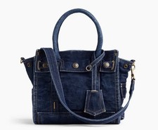 GAP Small Denim Five Pocket Tote Dark Wash NWT  picture
