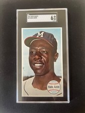 1964 Topps Giants Set-Break # 49 Hank Aaron SGC 6 EX NM picture