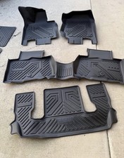 LASFIT Floor Mats Lincoln Aviator 2020-2026 TPE Liners 3 Row Cargo Seatback Set picture