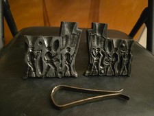 Antique WW1 Patriotic Soldier Spirit of 1776 Casting Mold 100 + yrs old picture