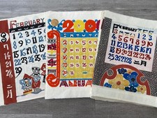 94 Vintage Japanese Keisuke Serizawa Woodblock Calendar Sheets picture