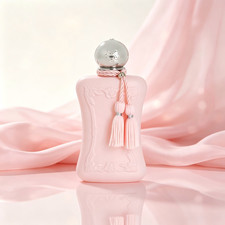 Gorgeous Pink Embossed Perfume Bottle, Luxury Women Fragrance 75ml/2.5oz. picture