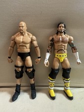 WWE All Stars CM Punk vs. Stone Cold Steve Austin Mattel 2010 *RARE* picture