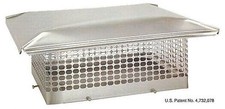 Chimney Cap 5/8 MESH -8x8,8x13,13x13,13x17,8x17,17x17,13x21,10x17,17x21  picture