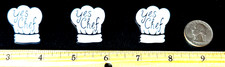 ⭐ LOT OF 3 ⭐ YES CHEF LARGE LAPEL PIN RESTAURANT KITCHEN BOSS COAT APRON PINS picture