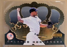 1999 Pacific Crown Royale OPENING DAY #96 Orlando Hernandez RARE PARALLEL /72 picture