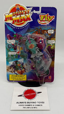 1992 Squishes The Fly MOC Vintage Mighty Max Bluebird Doom Zones Figure NEW picture