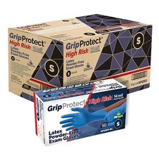 GripProtect® High Risk 14 Mil Latex Exam Gloves - GP5901, GP5902, GP5903, GP5904 picture