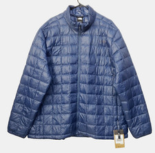 NEW North Face ThermoBall Eco Jacket Mens 3XL Slim Fit Quilted Puffer BLUE $210 picture