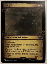 Lord Of The Rings Nazgul (0727) (Showcase Scrolls) - Near Mint MTG Non Foil picture