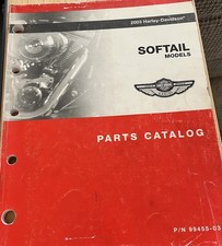 2003 Harley Davidson Softail Models Parts Catalog 99455-03 picture