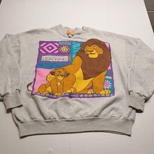 Kids Vintage 90s Disney The Lion King XL Sweatshirt  Simba Hakuna Matata picture
