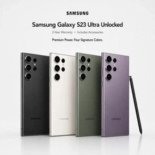 🔥New Sealed Samsung Galaxy S23 Ultra 5G 256GB 512GB S918U1 Factory Unlocked US picture