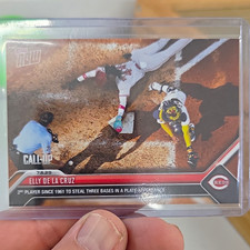 Topps Now 2023 Elly De La Cruz Cincinnati Reds Call Up Insert #7.8.23 picture