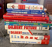Dilbert Lot 13 Books Scott Adams  Paperback & 1 Hardback picture