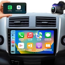 For 2006-2012 Toyota RAV4 Radio Carplay Backup Cam Touchscreen Head Unit w/Cam picture