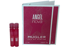 2x Angel Nova MUGLER EAU De Parfum 1.2ml ea Sample Spray Brand New picture