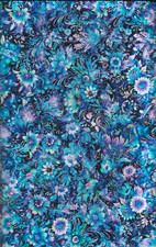 100% cotton floral fabric 