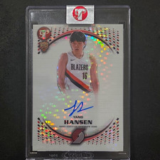 Topps pristine 2025-26 Yang Hansen Rookie Autographs  picture