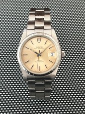 TUDOR Prince Oyster Date Automatic 74020 Mens Watch Nacar Dial Stainless Steel picture