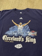 Lebron James Shirt Vintage Y2K Philadelphia 76ers Cavs Adidas L/XL 2007 picture