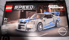 LEGO Speed Champions 76917 2 Fast 2 Furious Nissan Skyline GT-R R34 319pc picture