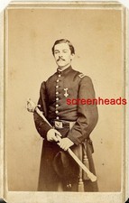 1860s CIVIL WAR SOLDIER CDV PHOTO 