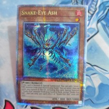 Yugioh Asian English Snake Eye Ash AGOV-AE007 QCSE Original picture