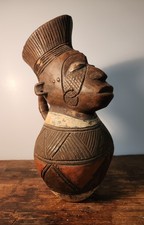 Mangbetu Ritual Serving Vessel from Democratic Republic of Congo. picture