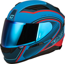 GMAX - FF 98 Aftershock Helmet Matte Blue/Red XS | F19841003-DOT picture