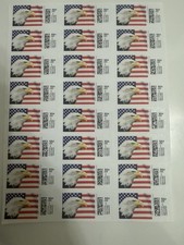 Discount Colorful Stamps 10 Sheets Each Fast Shipping. 24 Stamps Per Sheet. picture