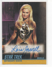 STAR TREK TOS QUOTABLE LOIS JEWELL AUTOGRAPH CARD A100 picture