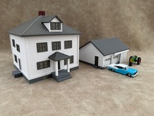 1/64 Scale House & Garage Combo - Early 1900s Sears Farm House - Farm Set Model picture