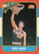 Fleer 1986-87 Fleer #2 Alvan Adams Excellent picture