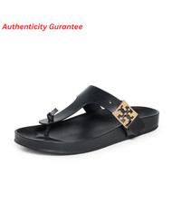 Tory Burch Women's Mellow Thong Sandals, , 10.5 US, Perfect Black, MSRP $250 picture