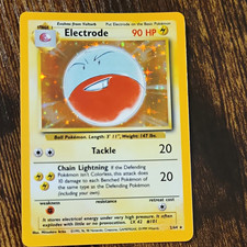 Wizards of the Coast Pokemon TCG Electrode Jungle Holo No Symbol 2/64 picture