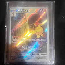 Pokemon TCG Armarouge 203/198 SV01 Illustration Rare Full Art Holo English picture