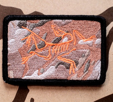 Shot Show 2026 Arc'teryx PRO Dead Bird Camo Logo Patch LEAF ARC FOG AUTHENTIC picture