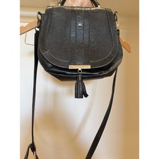 Demellier - The Mini Venice crossbody with top handle in lizard effect leather picture
