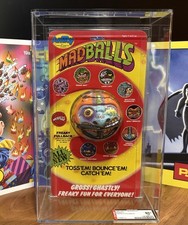 1986 Vintage Madballs Freaky Fullback AFA 80+ NM Series 2 MOC Graded Rare Toy picture