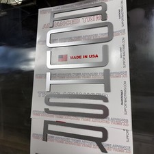 ALUMINIUM FRONT GRILLE LETTERS FOR ROUSH 2015-2019 NOT DECALS picture